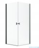 Radaway Nes Kdd I Brushed GunMetal kabina 100x100cm szczotkowany grafit 10021100-92-01L/10021100-92-01R